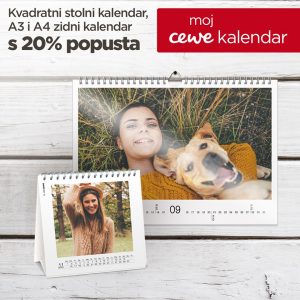 20% popust na CEWE kalendar u DM-u