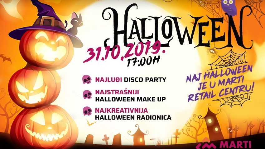 Noć Vještica u Martiju – spektakl za djecu