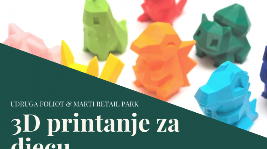 Radionica 3D Printanja u subotu 09.11.2019.