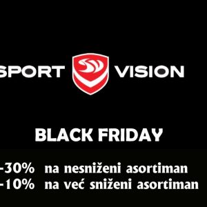 Sport Vision – 29.11.2019. Black Friday  – 30%