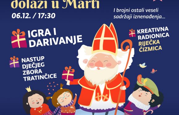 Sv. Nikola daruje 300 poklona u Martiju 06.12.2019. od 17.30 sati