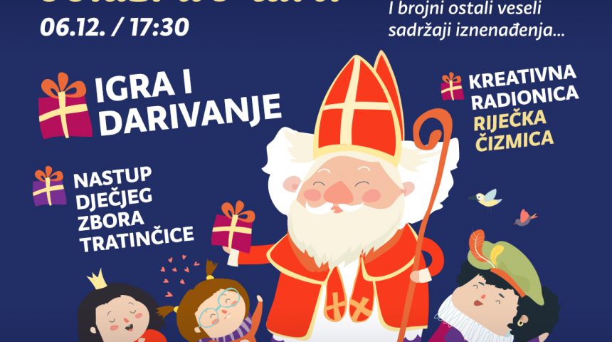 Sv. Nikola daruje 300 poklona u Martiju 06.12.2019. od 17.30 sati