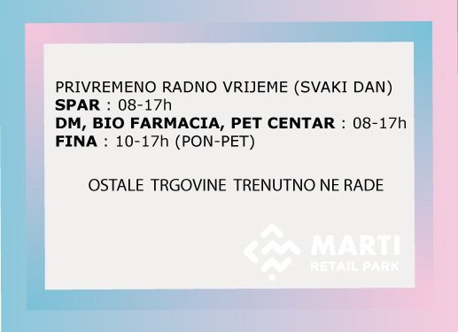 Novo radno vrijeme