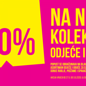 PEPCO 30% na novu kolekciju do 03.06.2020.