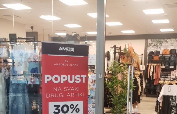 AMDS jeans popust 30% na svaki drugi artikl