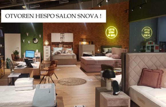 OTVOREN HESPO SALON SNOVA!