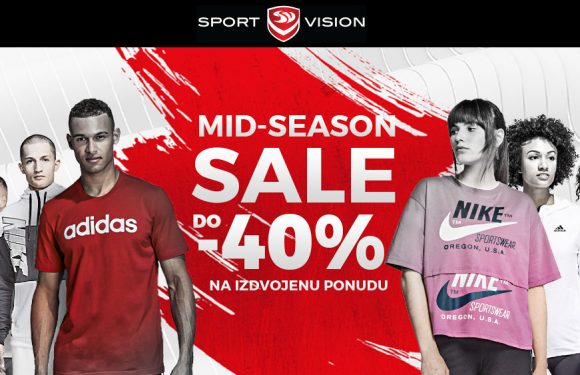 Sport Vision :  Mid Season Sale – 40%