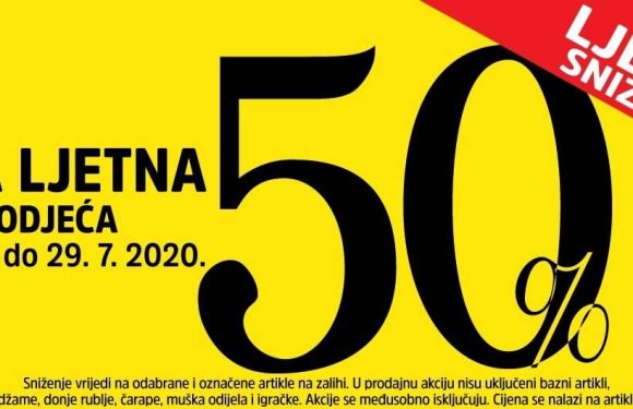MANA popusti 50% od 23.7. do 29.07.2020.