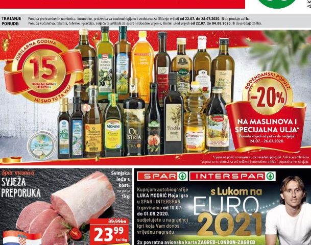 SPAR vikend akcija do 26.07.