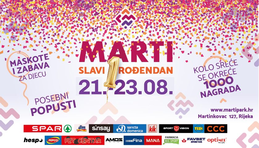 1.  rođendan Marti (21. – 23. 08. 2020.)