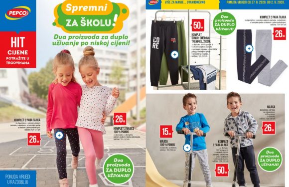 Pepco – spremni za školu!