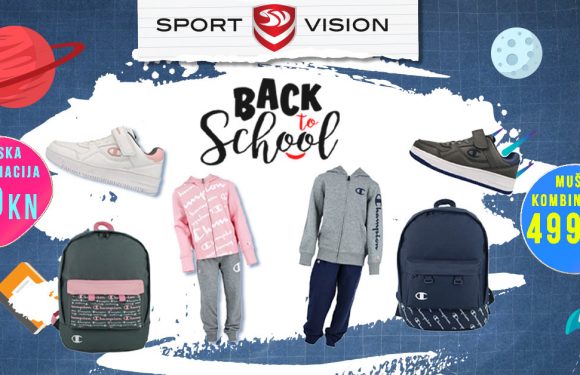 Sport Vision Back to School akcija