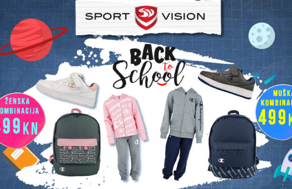 Sport Vision super akcija za školarce – sve u jednom paketu