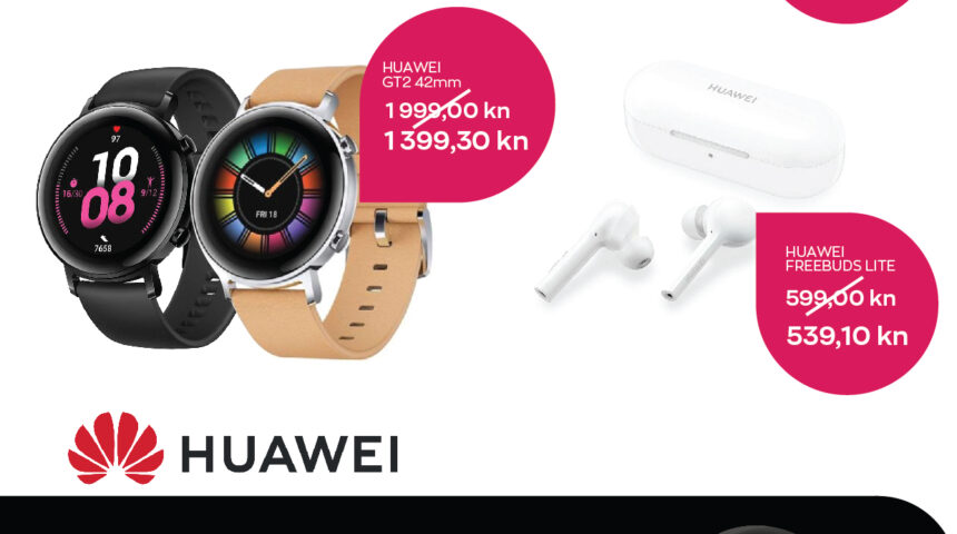 MOBIA  – Black Friday popusti Huawei smart watch od 25. do 29.11.2020.
