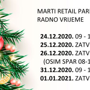Radno vrijeme blagdani
