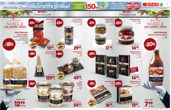 Spar blagdanska ponuda akcije i popusti