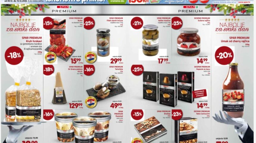 Spar blagdanska ponuda akcije i popusti