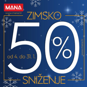 Sniženja u MANA trgovini do 50%