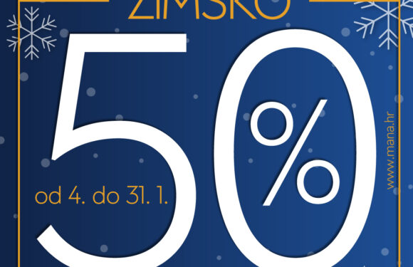 Sniženja u MANA trgovini do 50%