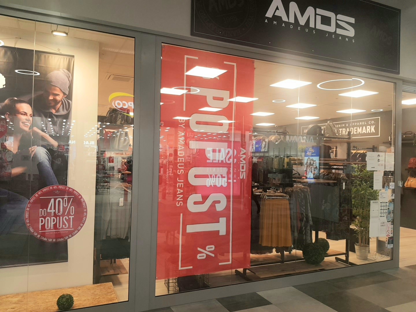 Sniženje do 40% u AMDS Jeans trgovoini