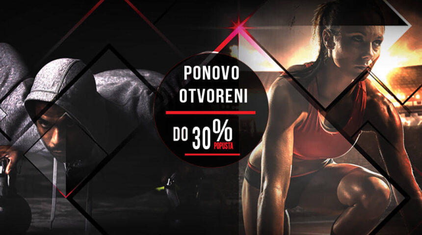 Sport Vision akcija povodom  ponovnog otvorenja trgovina odjećom i obućom
