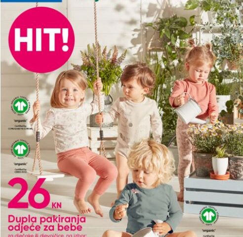 Pepco odjeća za bebe od organskog pamuka