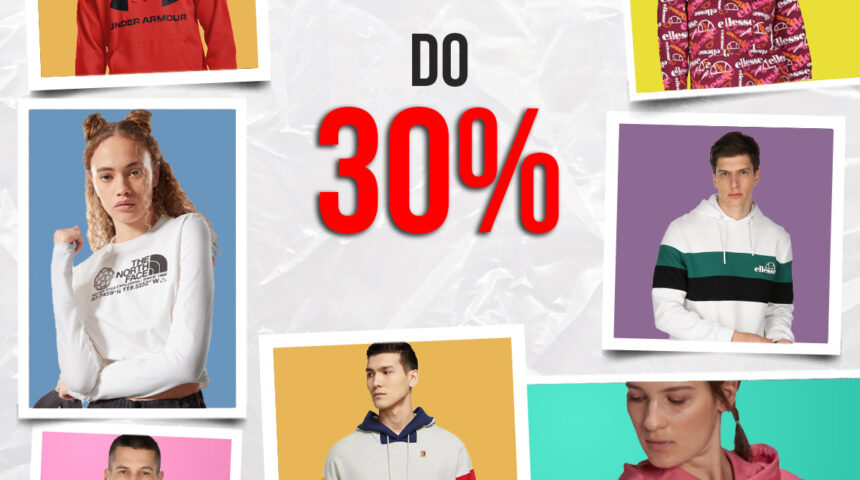 Do 25.10. čeka te do -30% na odabrani nesniženi asortiman i dodatnih -10% na već sniženi asortiman – Sport Vision Marti