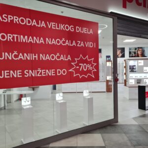 Popusti u optici Optimed do 70% na sunčane i dijoptrijske naočale