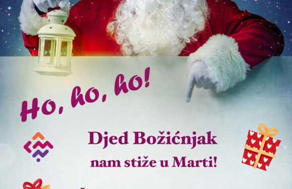 Djed Božićnjak dolazi u Marti i poklone donosi – 23.12. u 18h