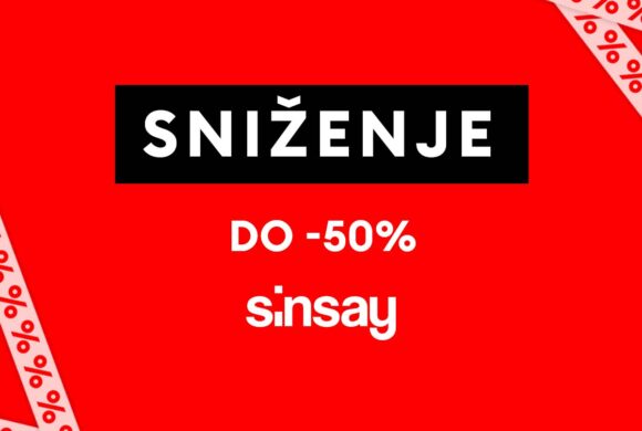 Sinsay popusti do 50%