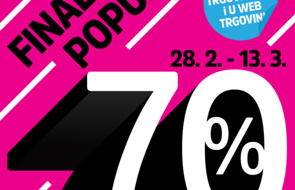 Počeo je finalni popust,  70% u Mana trgovini