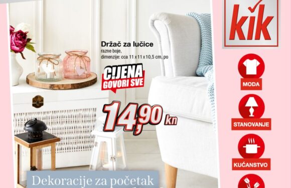 Novi Kik katalog – sve za kućanstvo