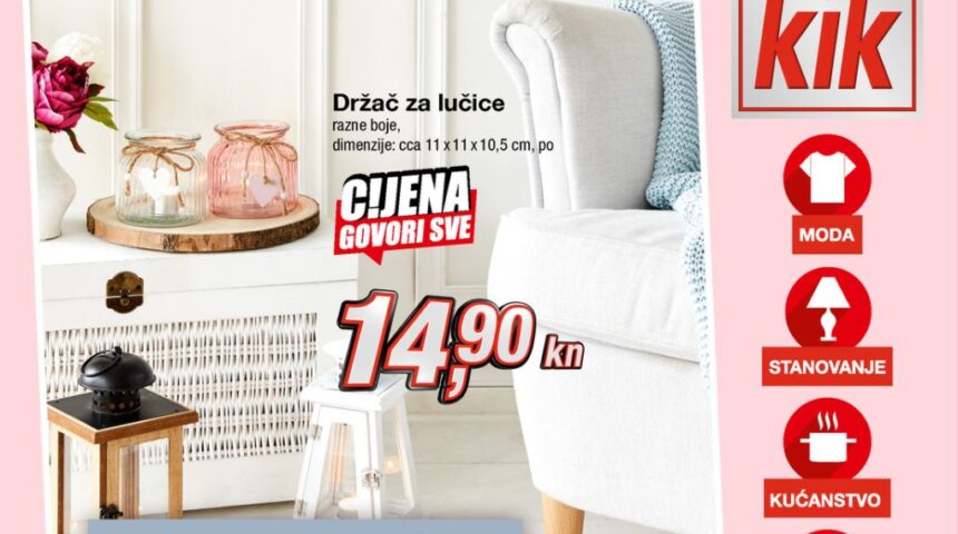 Novi Kik katalog – sve za kućanstvo