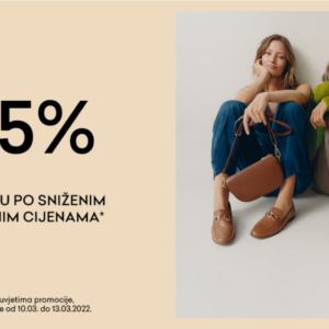 Od 11. do 13.03. popust 15% u trgovini CCC Marti