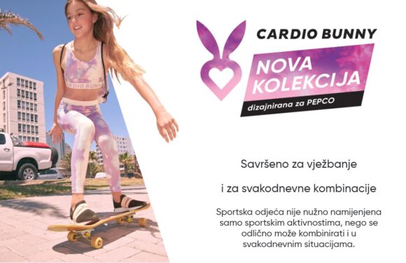 Cardio Bunny – nova kolekcija za vježbanje –  Pepco