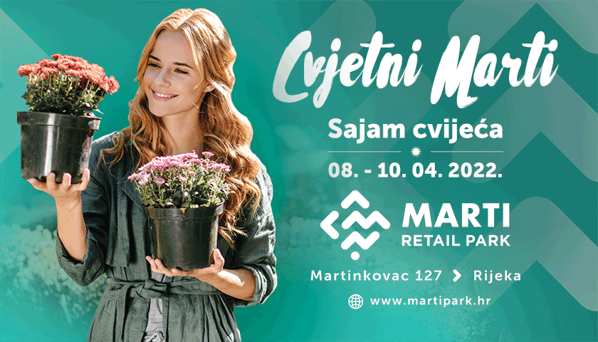 “Cvjetni Marti” – Sajam Cvijeća 08.-10.04.2022