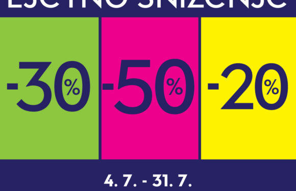 Ljetno sniženje u trgovini MANA Marti