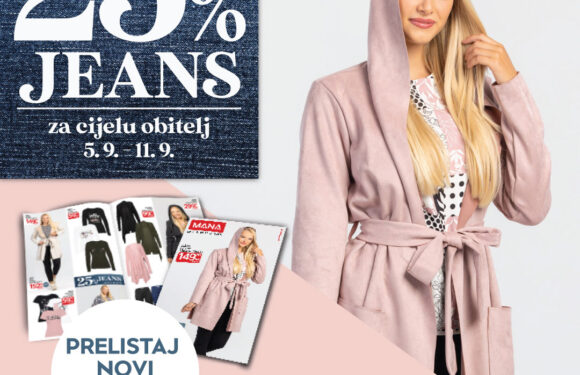 MANA jesenska kolekcija posebne cijene do 11.09.