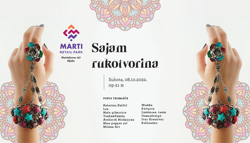 Sajam rukotvorina – subota 08.10.2022.