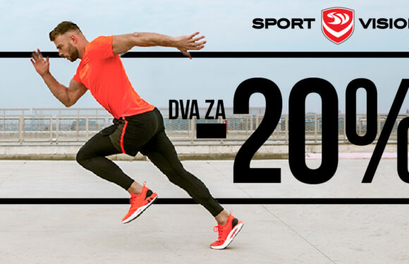 Sport Vision – vikend akcija 20% popusta na kupnju dva ili više artikala nesniženog asortimana