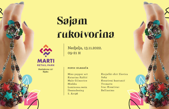 Sajam rukotvorina – nedjelja 13.11.