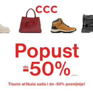 Počeli zimski popusti u CCC Marti – tisuće artikala na popustu