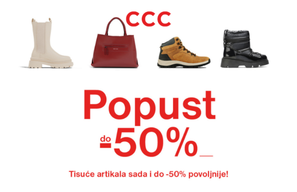 Počeli zimski popusti u CCC Marti – tisuće artikala na popustu