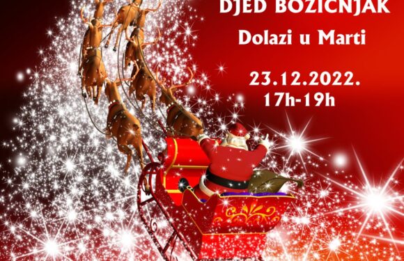 Djed Božićnjak dolazi u Marti