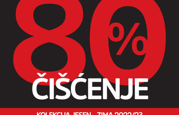 80% popusta na kolekciju jesen/zima 2022/2023  u Mana trgovini