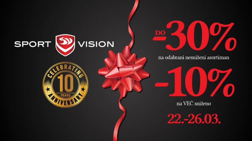 Sport Vision slavi 10. rođendan