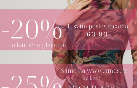 Popust u AMDS povodom Dana žena