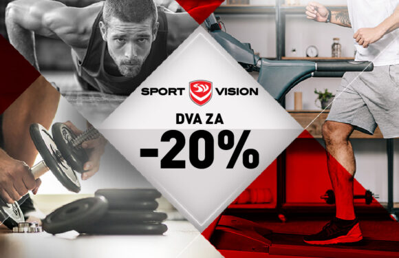 Sport Vision prodajna akcija -20% na drugi artikal