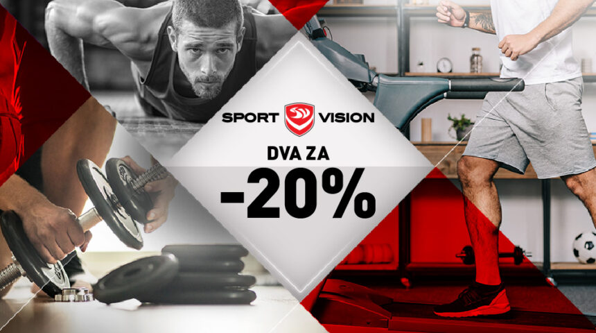 Sport Vision prodajna akcija -20% na drugi artikal