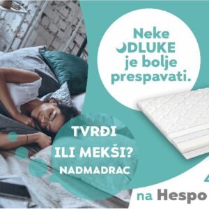 Hespo popust na nadmadrace 40%